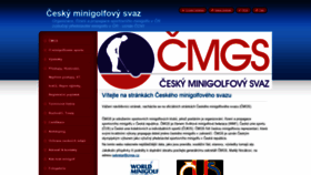 What Minigolf-sport.cz website looked like in 2021 (2 years ago)