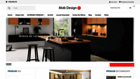 What Mobdesign.ro website looked like in 2021 (4 years ago)