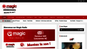 What Magicradio.ch website looked like in 2021 (2 years ago)