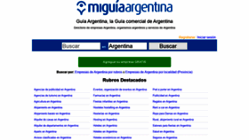 What Miguiaargentina.com.ar website looked like in 2021 (2 years ago)