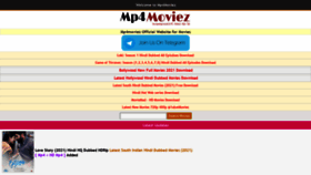 What Mp4moviez.so website looked like in 2021 (2 years ago)