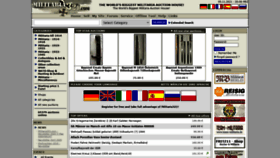 What Militaria321.com website looked like in 2021 (2 years ago)
