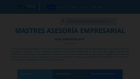What Mastresasesoria.com website looked like in 2021 (2 years ago)
