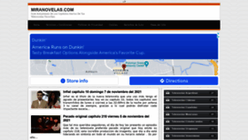 What Miranovelas.com website looked like in 2021 (2 years ago)