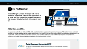 What Mrfdev.com website looked like in 2021 (2 years ago)