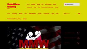 What Modestmomswrestling.mom website looked like in 2021 (4 years ago)