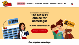 What Mynametags.com website looked like in 2021 (2 years ago)