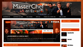 What Masterchefusa.es website looked like in 2021 (2 years ago)