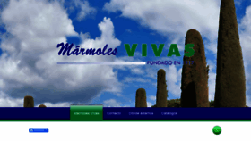 What Marmolesvivas.com website looked like in 2021 (2 years ago)