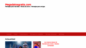 What Megadatosgratis.com website looked like in 2021 (2 years ago)