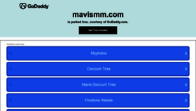 What Mavismm.com website looked like in 2021 (2 years ago)