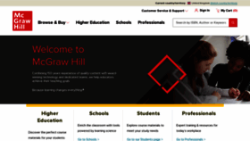 What Mcgraw-hill.co.uk website looked like in 2021 (2 years ago)