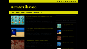 What Metanteibayoo.com website looked like in 2021 (2 years ago)