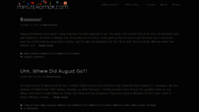 What Masteromok.com website looked like in 2021 (3 years ago)