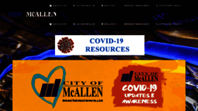 What Mcallen.net website looked like in 2021 (2 years ago)