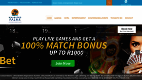 What Mmabathopalms.co.za website looked like in 2021 (2 years ago)