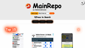What Mrepo.org website looked like in 2021 (2 years ago)