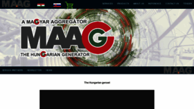 What Maaggenerator.com website looked like in 2021 (3 years ago)