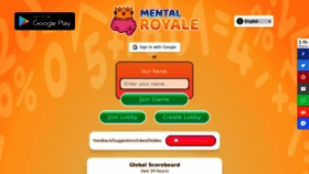 What Mentalroyale.com website looked like in 2021 (2 years ago)