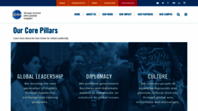What Meridian.org website looked like in 2021 (2 years ago)