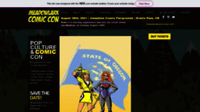 What Meadowlarkcomiccon.com website looked like in 2021 (2 years ago)