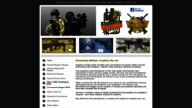 What Militarytrophies.com.au website looked like in 2021 (2 years ago)