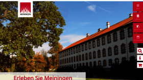 What Meiningen.de website looked like in 2021 (3 years ago)