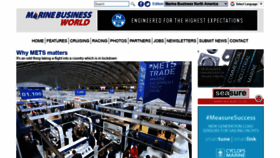 What Marinebusinessworld.com website looked like in 2021 (2 years ago)