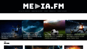 What Mediafootmarseille.fr website looked like in 2021 (2 years ago)