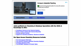 What Meta-synthesis.com website looked like in 2021 (3 years ago)