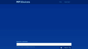 What Mp3juices.net website looked like in 2021 (2 years ago)