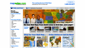 What Mapsales.com website looked like in 2021 (2 years ago)