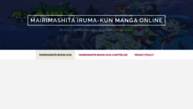 What Mairimashitairuma-kun.com website looked like in 2021 (2 years ago)