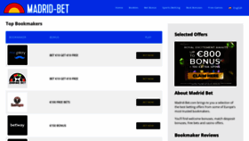 What Madrid-bet.com website looked like in 2021 (2 years ago)