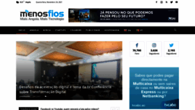 What Menosfios.com website looked like in 2021 (2 years ago)