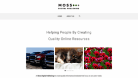 What Mossdigitalpublishing.com website looked like in 2021 (2 years ago)