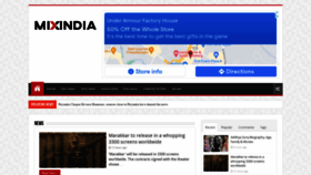 What Mixindia.com website looked like in 2021 (2 years ago)
