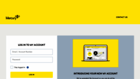 What Myaccount.mercury.co.nz website looked like in 2021 (2 years ago)