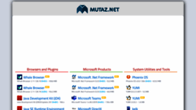 What Mutaz.pro website looked like in 2021 (2 years ago)