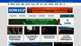 What Malatyasonsoz.com.tr website looked like in 2021 (2 years ago)
