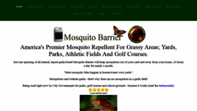 What Mosquitobarrier.com website looked like in 2021 (2 years ago)
