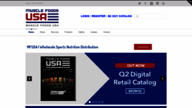 What Musclefoodsusa.com website looked like in 2021 (2 years ago)