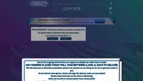 What Mirrorsandglass.co.uk website looked like in 2021 (4 years ago)