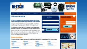 What Mtechspares.com website looked like in 2021 (2 years ago)