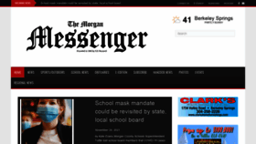 What Morganmessenger.com website looked like in 2021 (2 years ago)