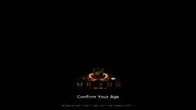 What Mrfog.com website looked like in 2021 (2 years ago)