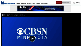 What Minnesota.cbslocal.com website looked like in 2021 (2 years ago)