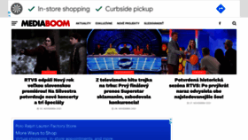 What Mediaboom.sk website looked like in 2021 (2 years ago)