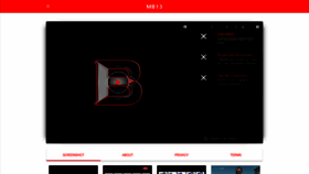 What Mb13.men website looked like in 2021 (2 years ago)
