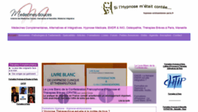 What Medecines-douces.com website looked like in 2021 (2 years ago)